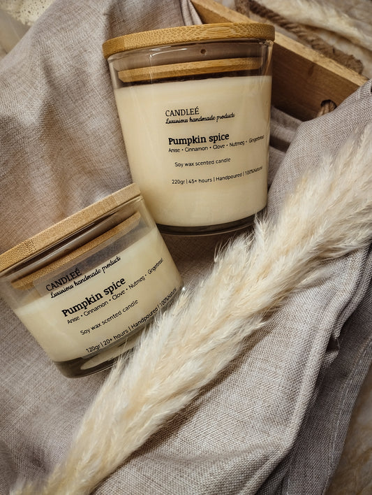 Κερί σόγιας Pumpkin spice