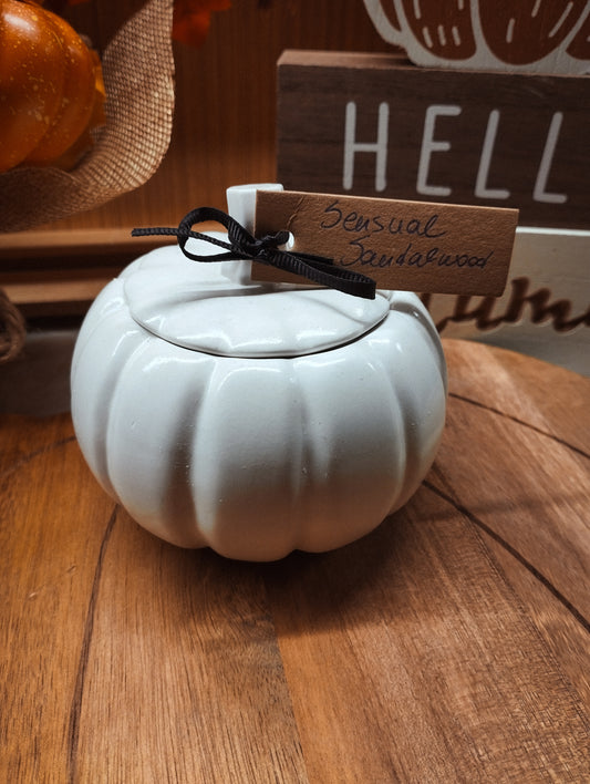 Sensual sandalwood κερί σε κολοκύθα