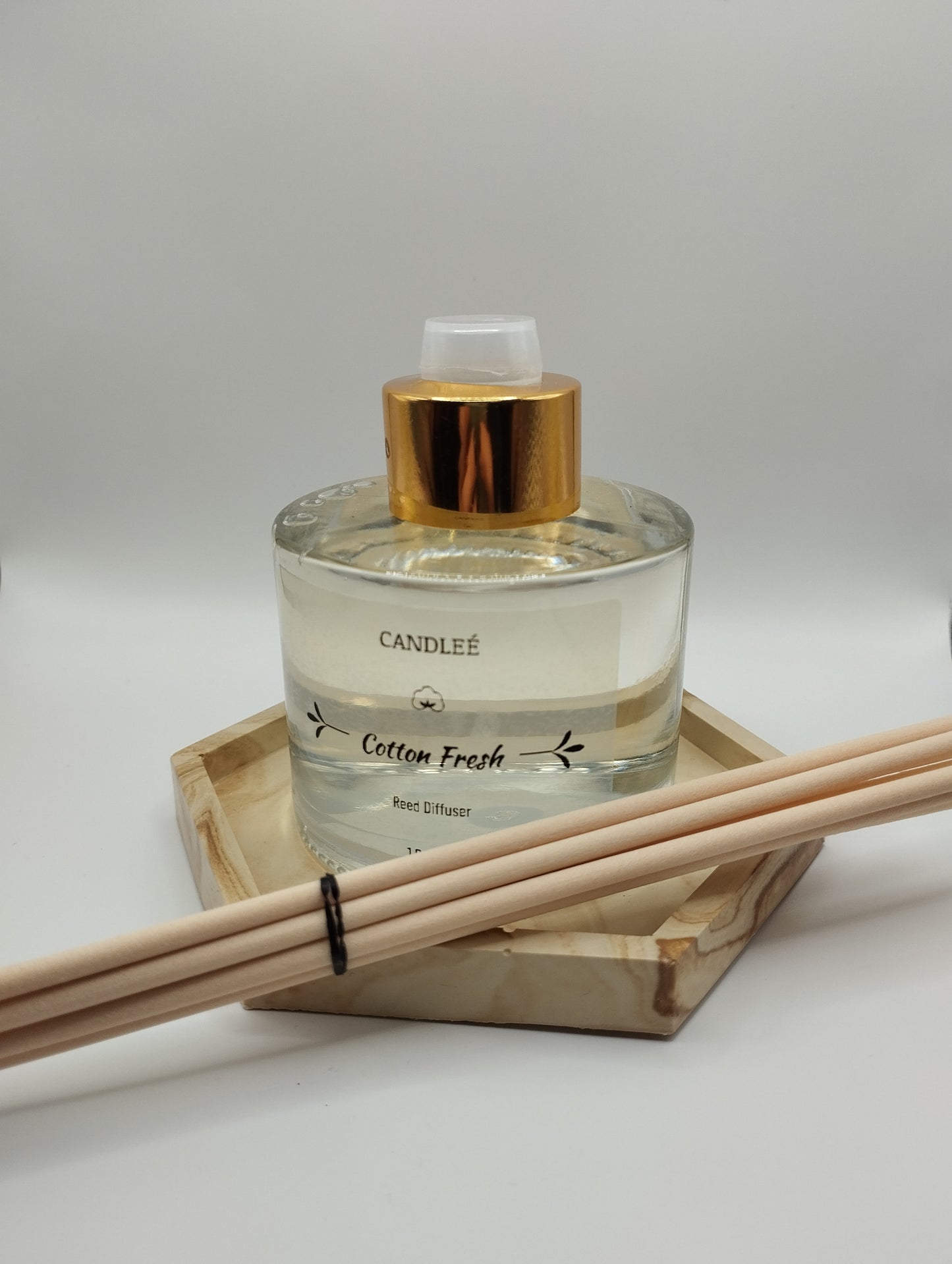 Αρωματικό χώρου με δισκάκι πορσελάνης ρόμβο