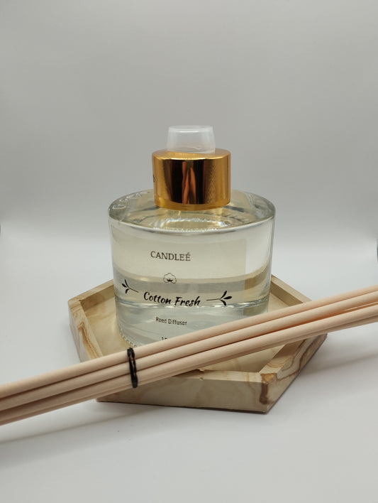 Αρωματικό χώρου με δισκάκι πορσελάνης ρόμβο